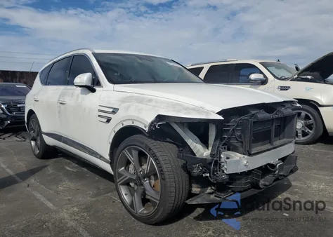 2025 Genesis Gv80 Prestige из США, поврежденный, VIN KMUHEESC0SU246077